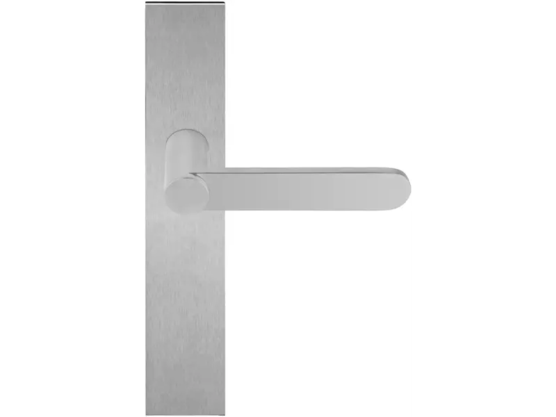 Deurkruk RVS Bertram Beerbaum Tense op blind deurschild BB103P236SFC